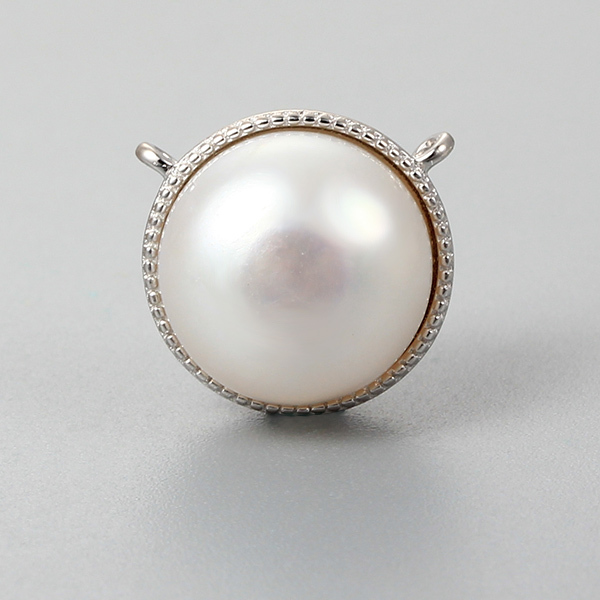 925 Sterling Silver Single Pearl Pendant