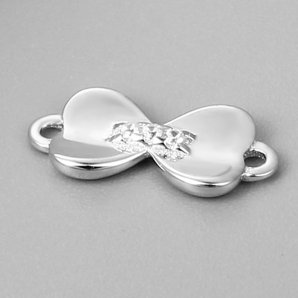 925 Sterling Silver Bowknot Charms