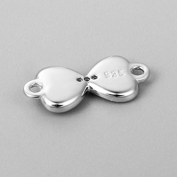 925 Sterling Silver Bowknot Charms