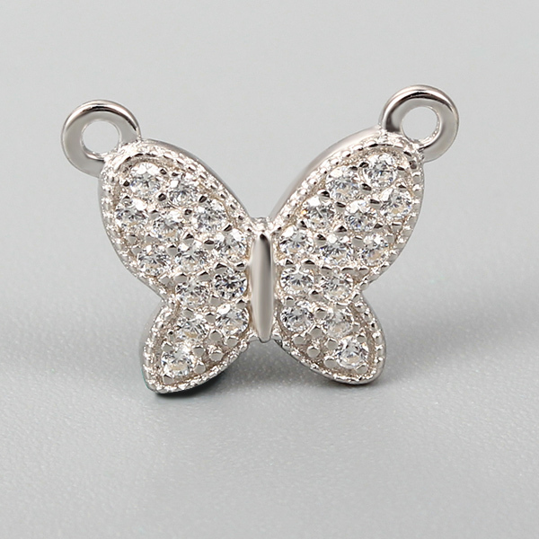 925 Sterling Silver Butterfly Pendant