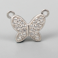 925 Sterling Silver Butterfly Pendant