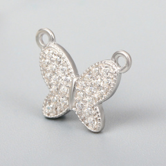 925 Sterling Silver Butterfly Pendant