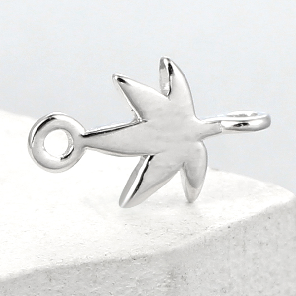 925 Sterling Silver Maple Leaf Charms