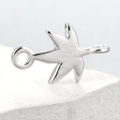 925 Sterling Silver Maple Leaf Charms