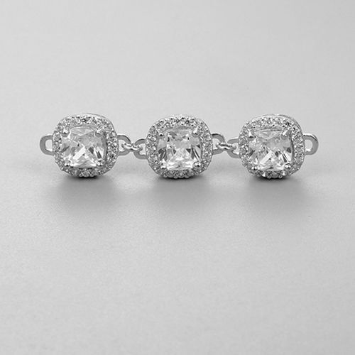 925 Sterling Silver Stone Connectors