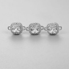 925 Sterling Silver Stone Connectors