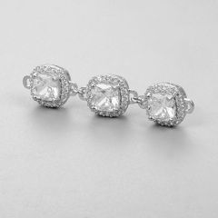 925 Sterling Silver Stone Connectors
