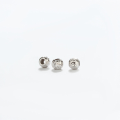 925 Sterling Silver 3.0mm Curved Knife Bead