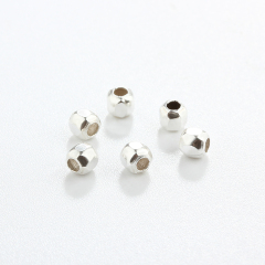 925 Sterling Silver Faceted Square Beads For Diy Jewelry Making?