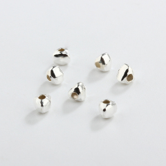 925 Sterling Silver Hollow Triangular Beads? For Diy Jewelry Making?