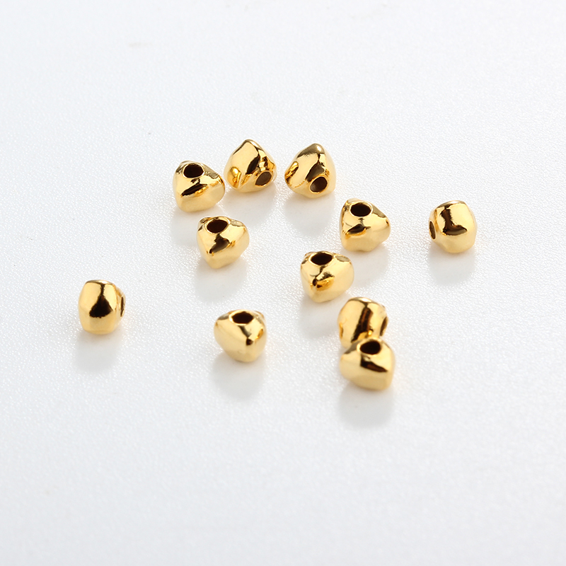 925 Sterling Silver Hollow Triangular Beads? For Diy Jewelry Making?