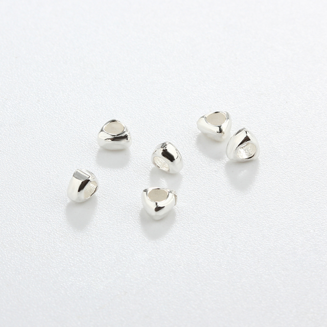 925 Sterling Silver Triangular Beads? For Diy Jewelry Making?