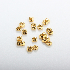 925 Sterling Silver Irregular Spacer Beads For Diy Jewelry Making?