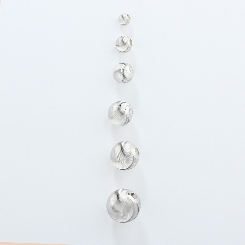 925 Sterling Silver Cat'S Eye Spacer Bead