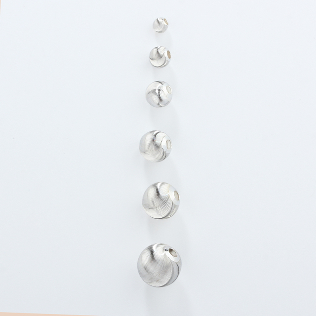 925 Sterling Silver Cat'S Eye Spacer Bead