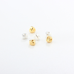 925 Sterling Silver Diy Flat Triangle Spacer Bead