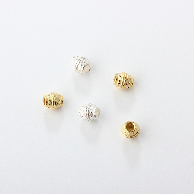 925 Silver Barrel Beads: Essential For Diy Beading