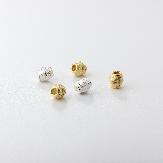 925 Silver Barrel Beads: Essential For Diy Beading