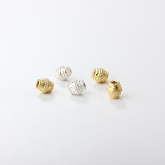 925 Silver Barrel Beads: Essential For Diy Beading