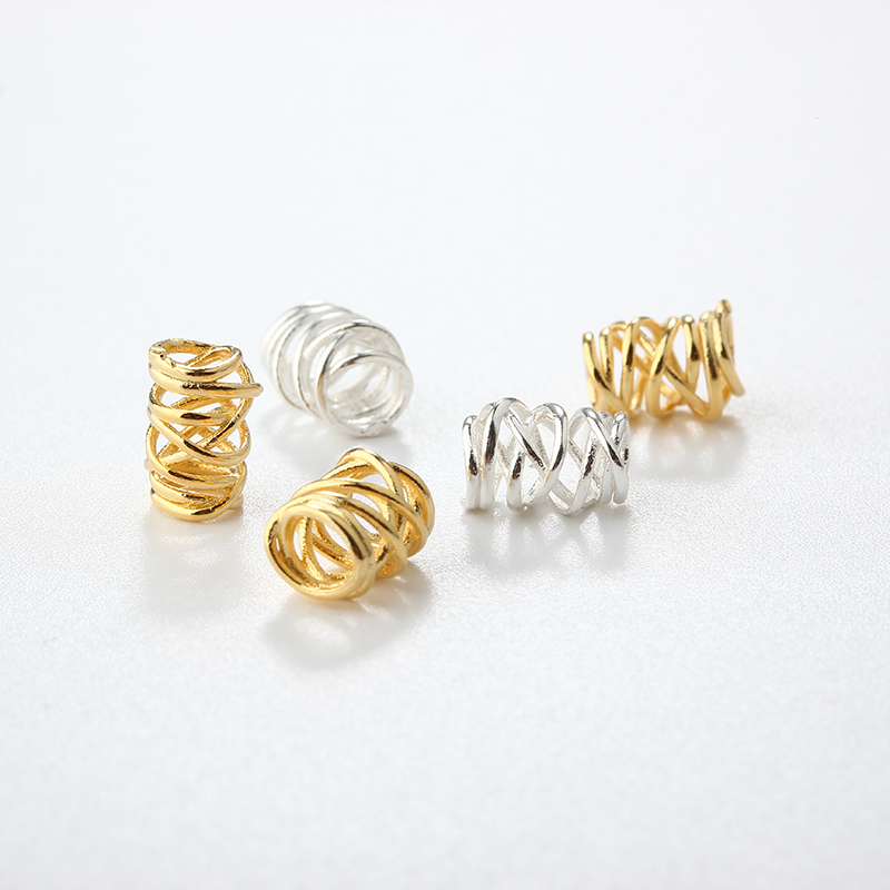 925 Silver Spiral Spacers - Elevate Your Jewelry Designs