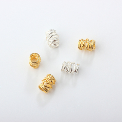 925 Silver Spiral Spacers - Elevate Your Jewelry Designs