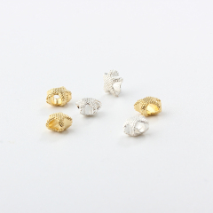 925 Sterling Silver Diy Starfish Spacer Beads