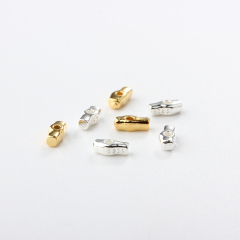 925 Sterling Silver Diy Perforated Long Bead