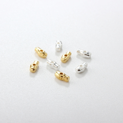 925 Sterling Silver Diy Perforated Long Bead