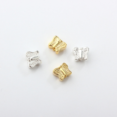 925 Sterling Silver Diy Butterfly Spacer Bead