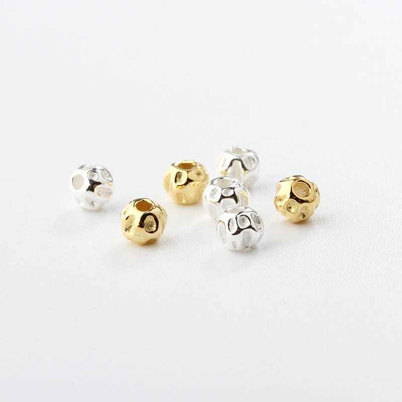 925 Sterling Silver Diy Spacer Bead