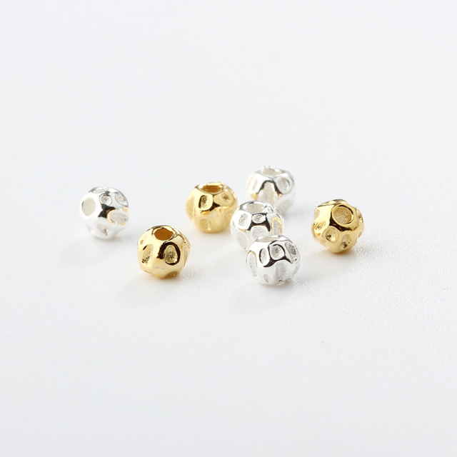 925 Sterling Silver Diy Spacer Bead