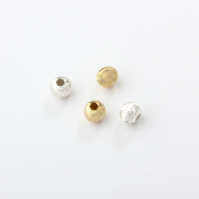 925 Sterling Silver Diy Spacer Bead