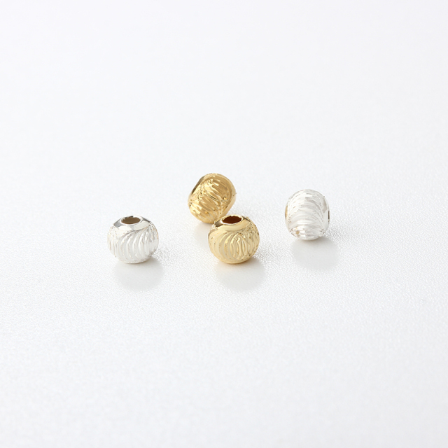 925 Sterling Silver Diy Spacer Bead