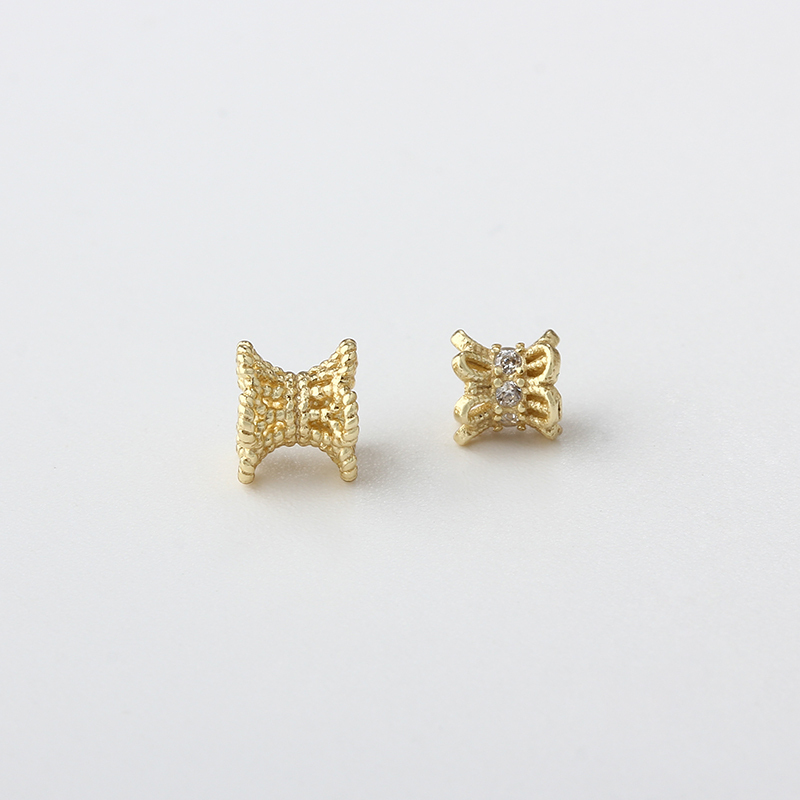 925 Sterling Silver Cylinder Spacer Beads