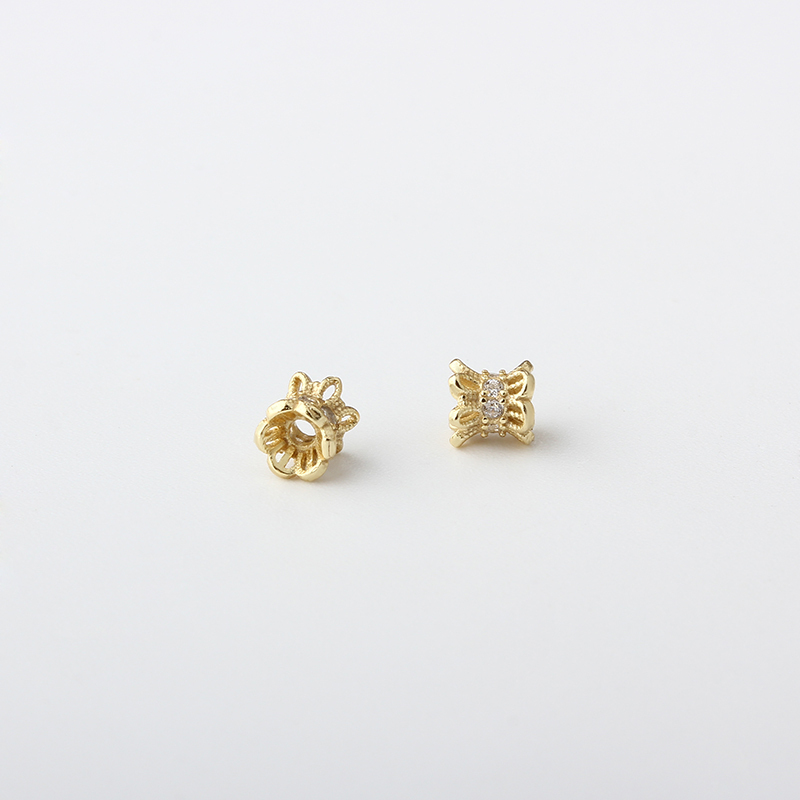 925 Sterling Silver Cylinder Spacer Beads