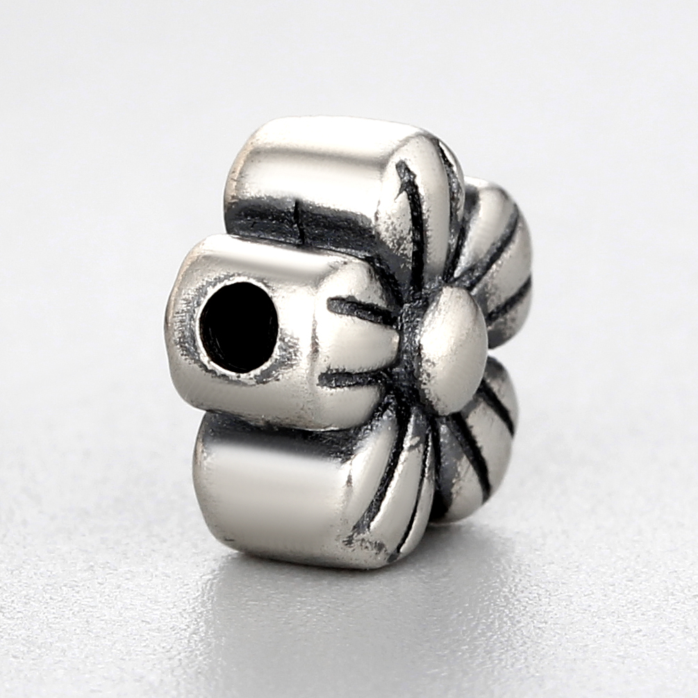 925 Sterling Silver Diy Flower Beads