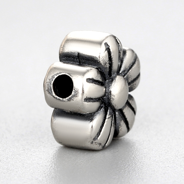 925 Sterling Silver Diy Flower Beads