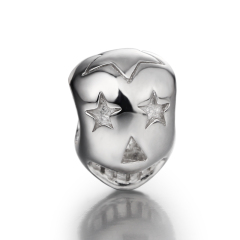 925 Sterling Silver Thin Ring Charm Beads Wholesale