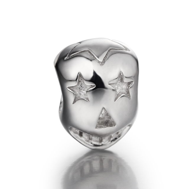 925 Sterling Silver Thin Ring Charm Beads Wholesale