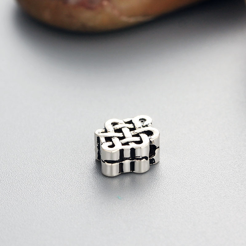 925 Silver Chinese Knot Beads Wholesale