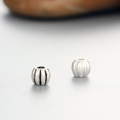 925 Sterling Silver Diy Art Charm Beads Wholesale