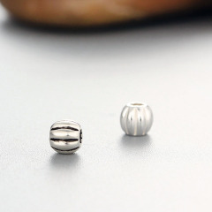 925 Sterling Silver Diy Art Charm Beads Wholesale
