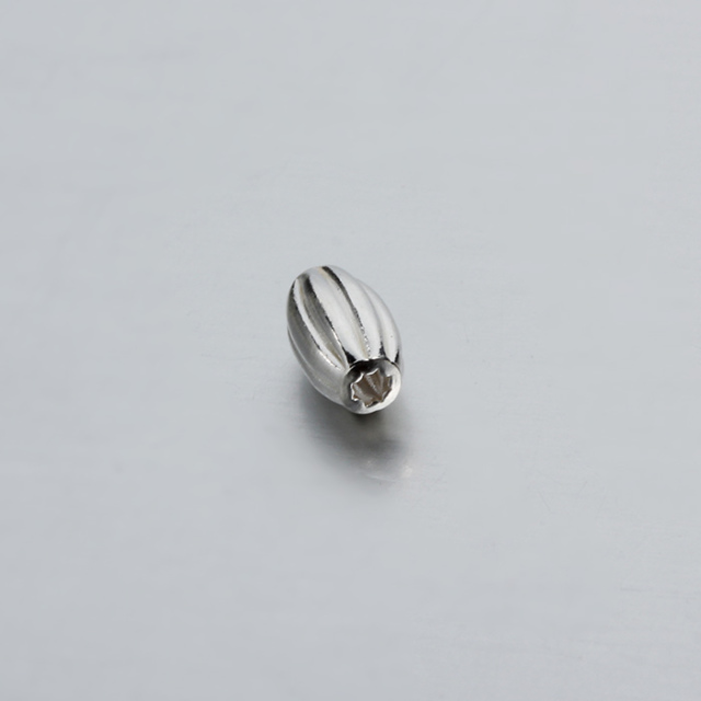 925 Sterling Silver Bigger Oval Bead