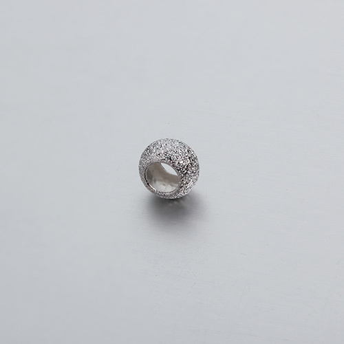 925 Sterling Silver Stardust Flat Bead