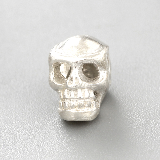 925 Sterling Silver Special Design Diy Skull Bead
