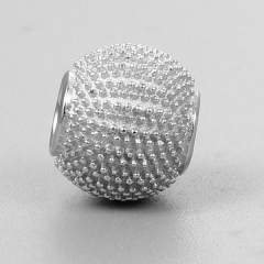 925 Sterling Silver Ball Beads