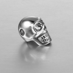 925 Sterling Silver Halloween Skull Head Beads