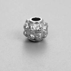 925 Sterling Silver Skull Beads