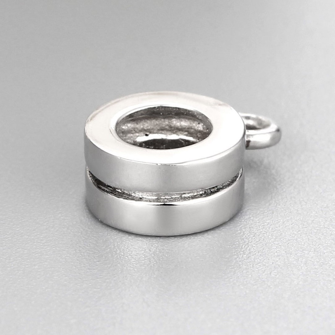 925 Sterling Silver Round Spacer Beads