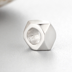 925 Sterling Silver Irregular Figure Beads